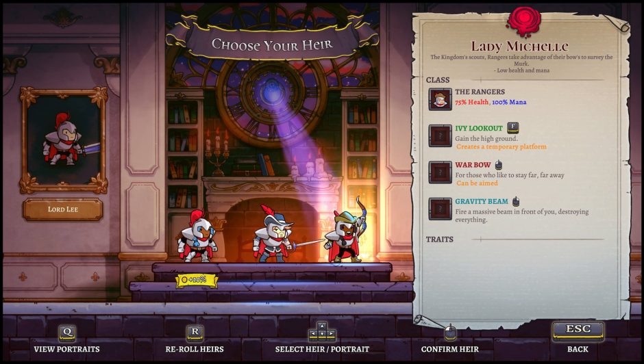 "Rogue Legacy 2" ist der geniale Nachfolger eines der Spiele, welche den "Rogue"-Hype mitbegründet haben. (Steam-Link) Foto: Cellar Door Games