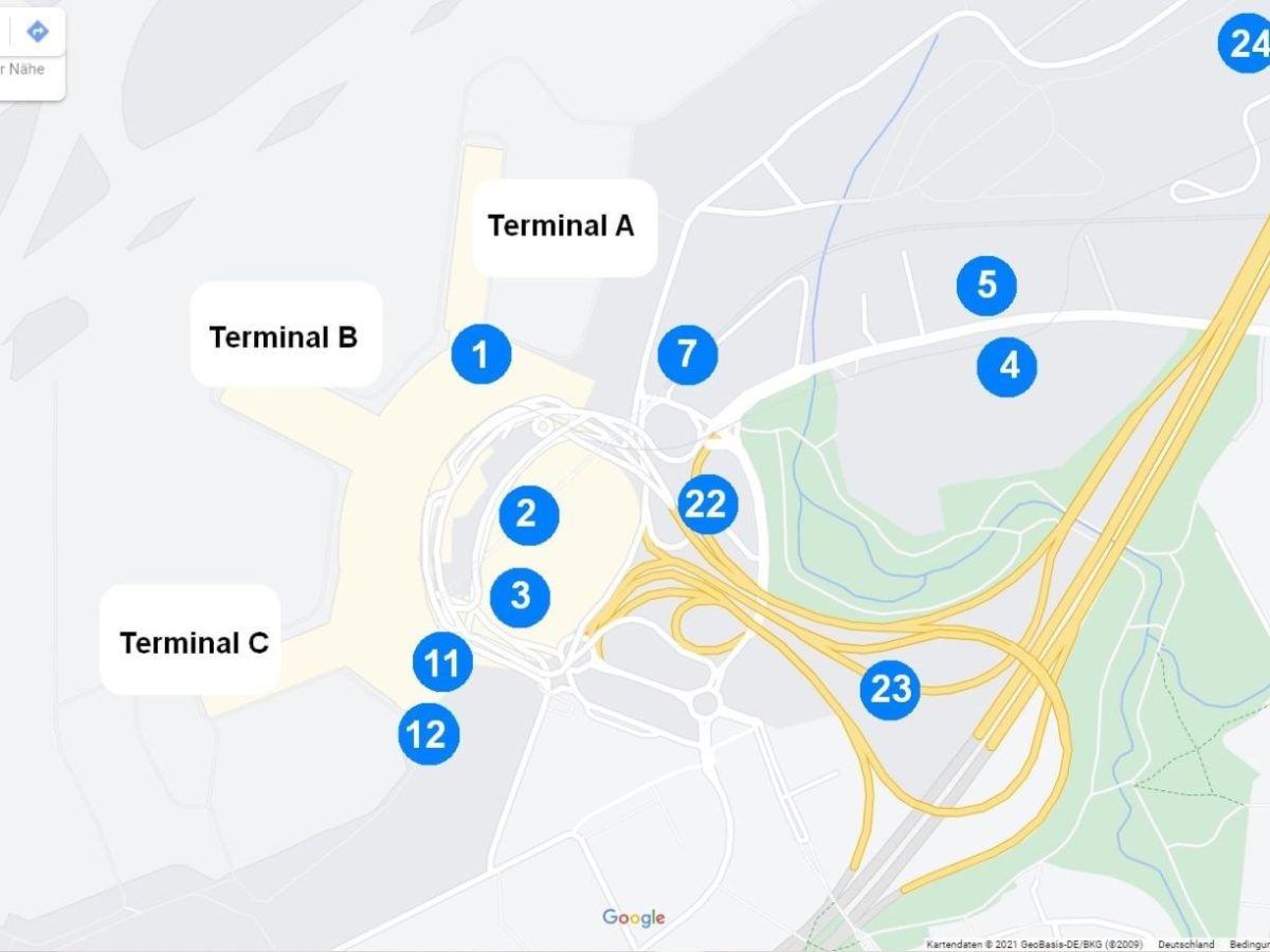 Was kostet 2 Wochen parken am Flughafen Düsseldorf?