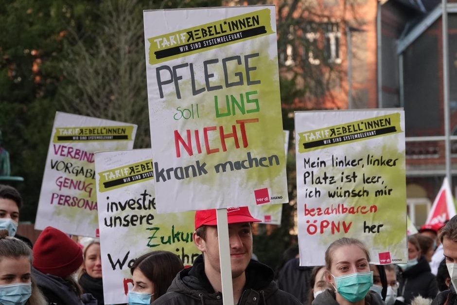 Warnstreik Uniklinik Düsseldorf