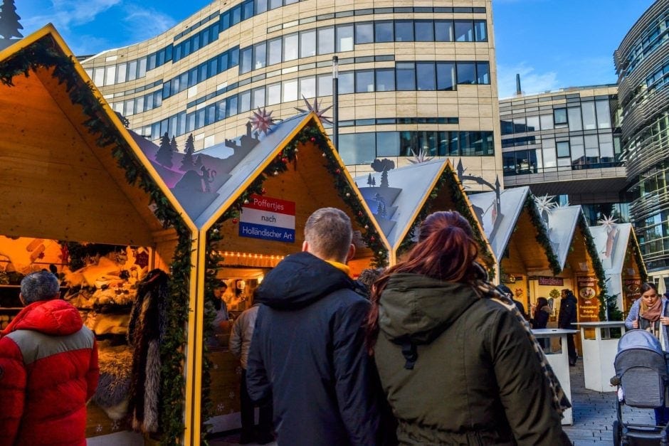 Weihnachtsmarkt Düsseldorf Kö-Bogen