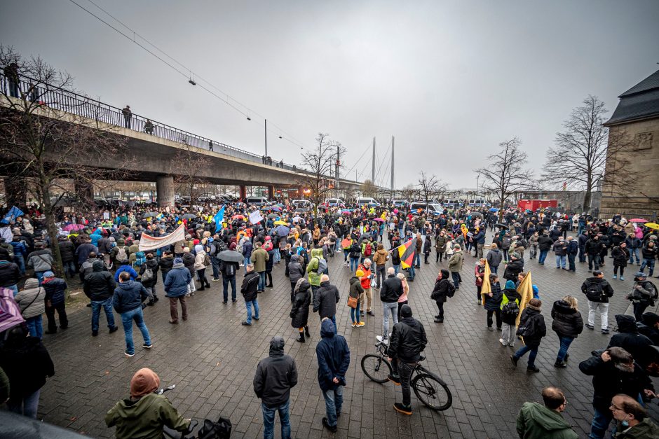 Corona-Demo Düsseldorf 3