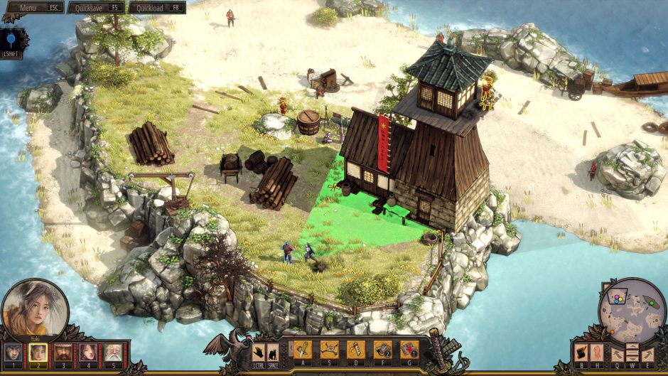 Strategie im Desperados-Stil bietet euch "Shadow Tactics", zu dem auch der fantastische DLC "Aiko