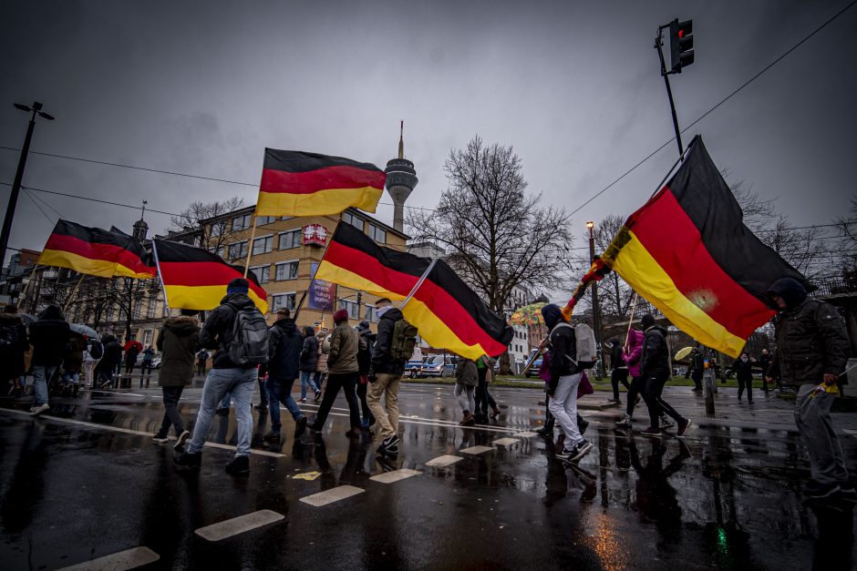 Corona-Demo Düsseldorf 8. Januar 2022 3