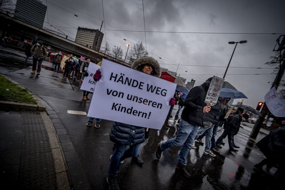 Corona-Demo Düsseldorf 8. Januar 2022 4