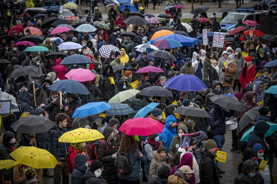 Corona-Demo Düsseldorf 8. Januar 2022 7