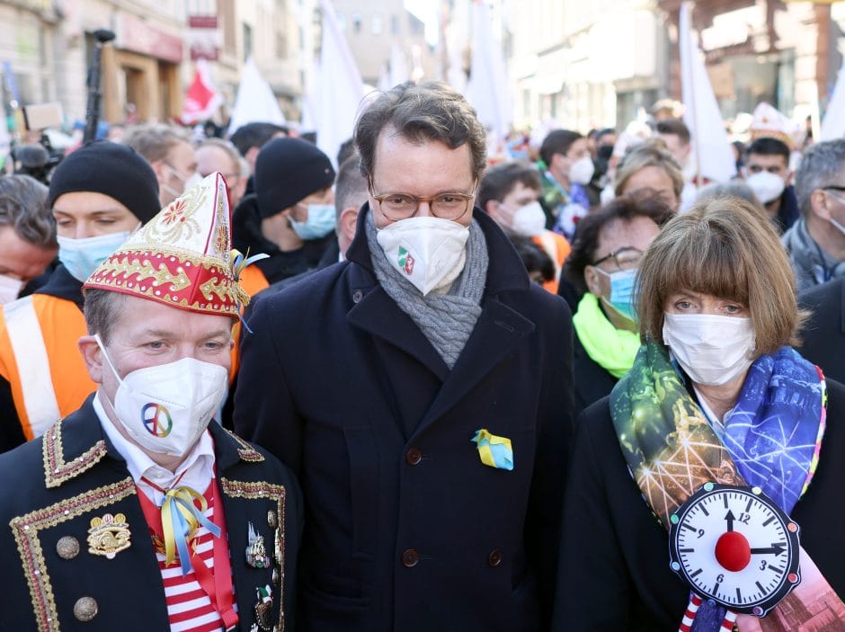 Rosenmontag - Friedensdemonstration in Köln