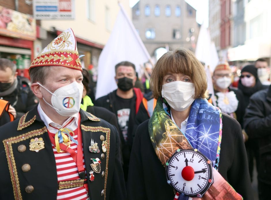 Rosenmontag - Friedensdemonstration in Köln