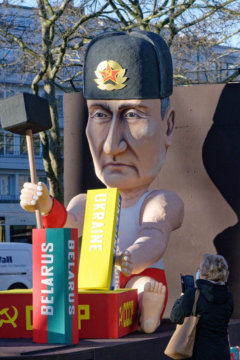 Rosenmontag - Friedensdemonstration in Köln