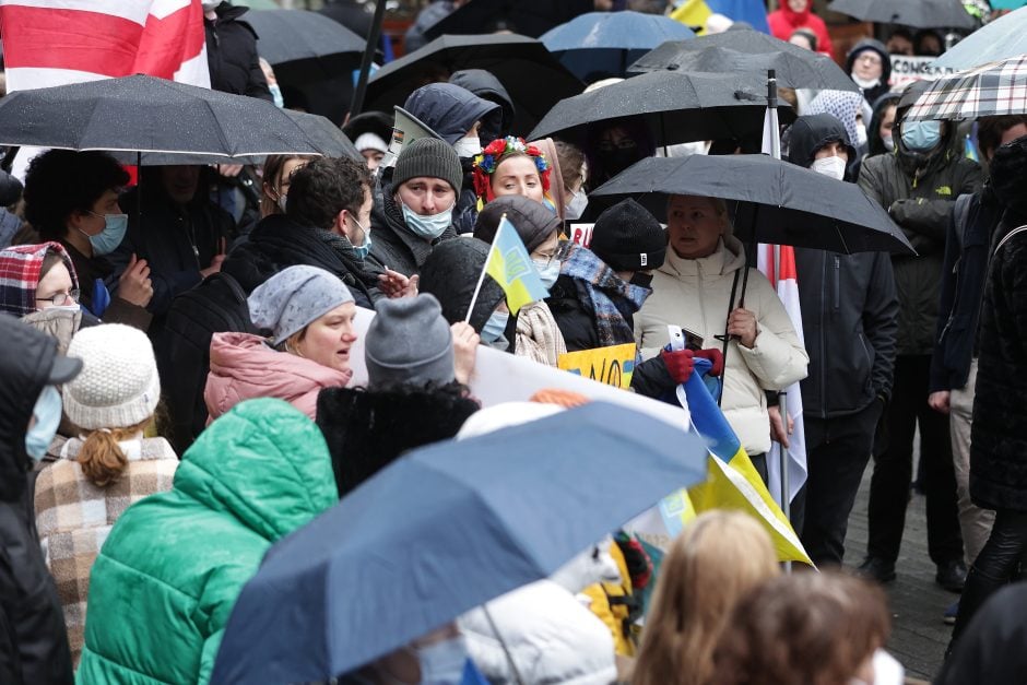 Ukraine-Konflikt - Demo in Düsseldorf