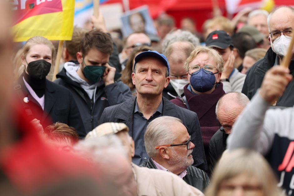 1. Mai Düsseldorf DGB-Kundgebung