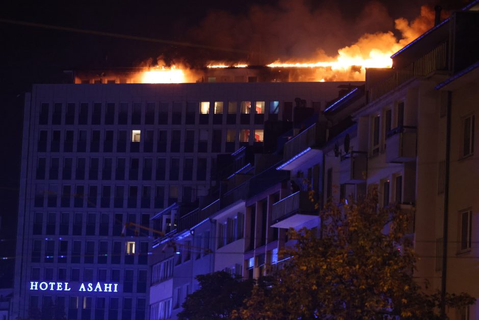 Feuer Hotel Asahi Düsseldorf Sauna Brand Dachgeschoss