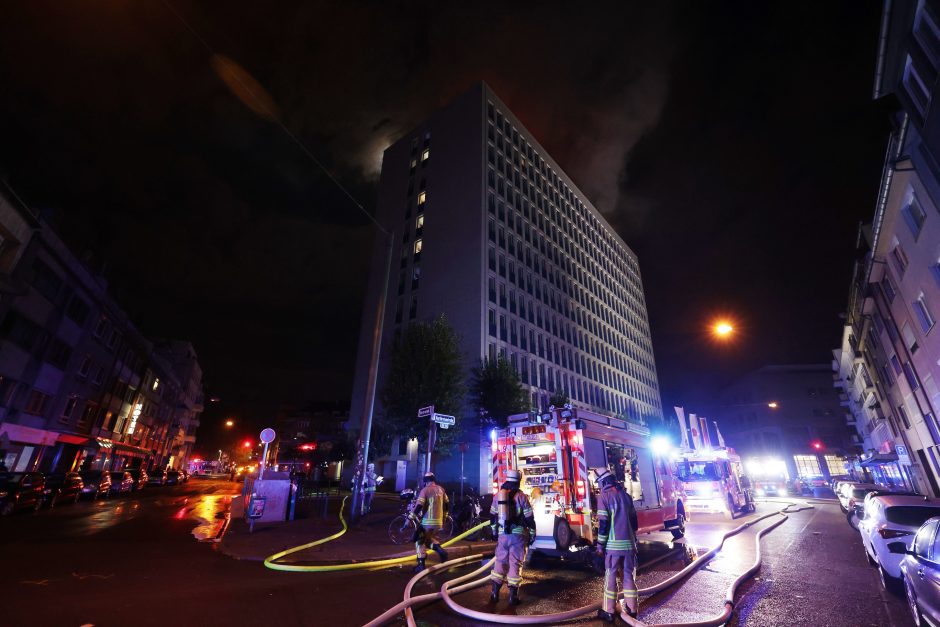 Feuer Hotel Asahi Düsseldorf Sauna Brand Dachgeschoss