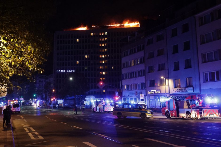 Feuer Hotel Asahi Düsseldorf Sauna Brand Dachgeschoss