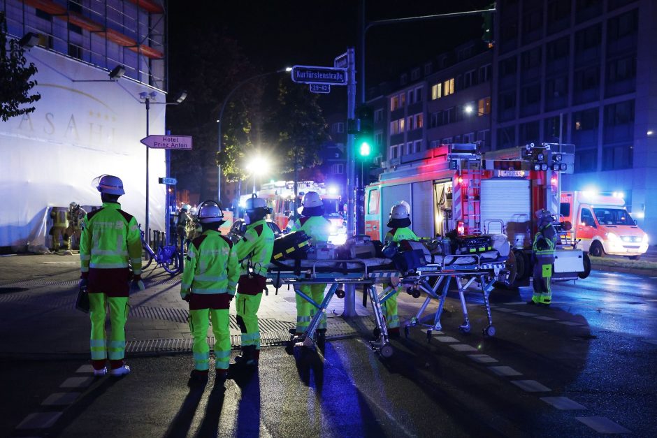 Feuer Hotel Asahi Düsseldorf Sauna Brand Dachgeschoss