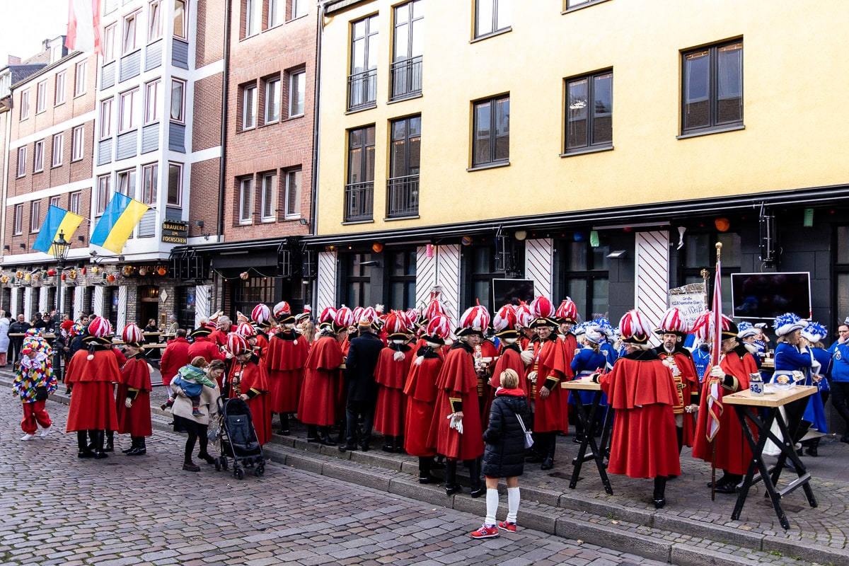 Karneval in Düsseldorf 11.11.