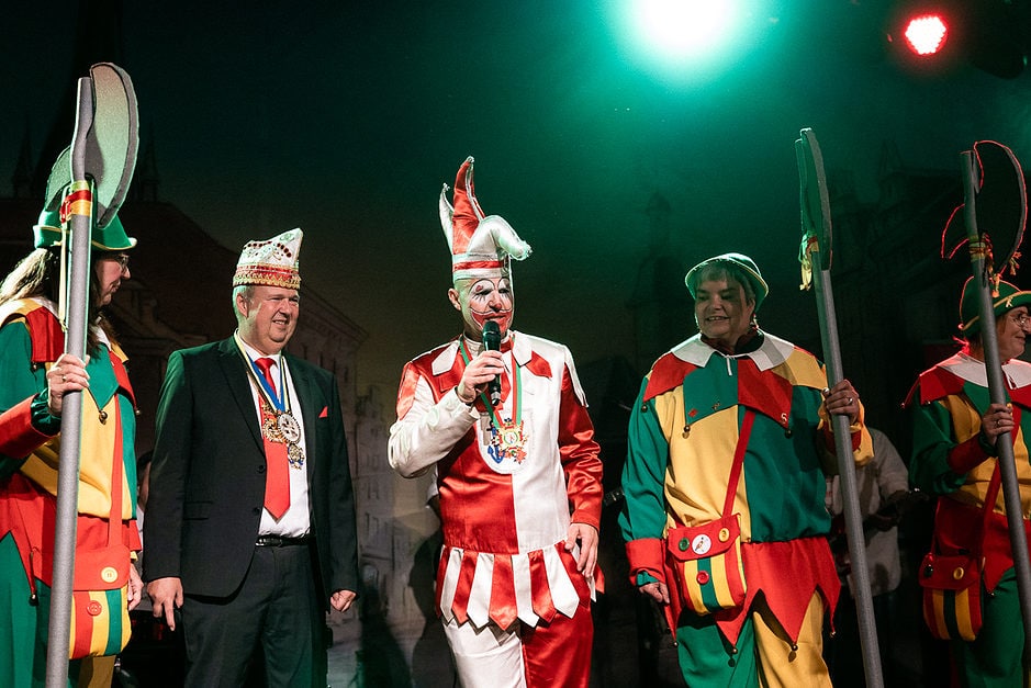 Karneval in Düsseldorf 11.11. Henkel-Saal Hoppeditz-Ball