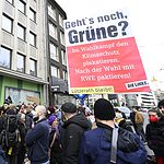 Proteste gegen die Räumung von Lützerath