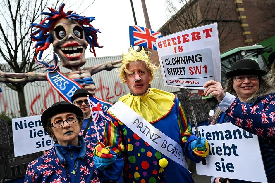 Karneval in Düsseldorf Rosenmontagszug