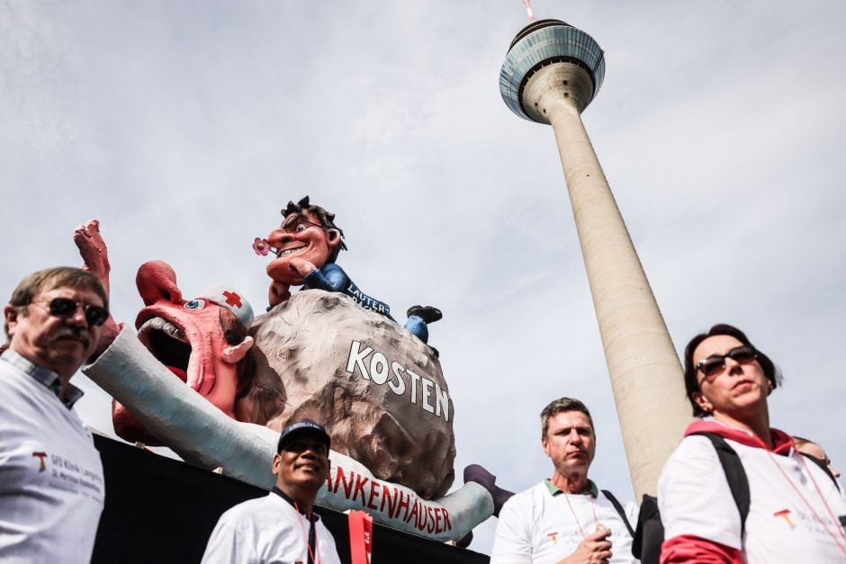 Bundesweiter Protesttag Krankenhausgesellschaft