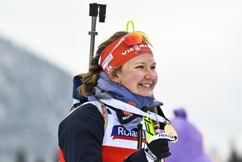 Bildergalerie: Der deutsche Biathlon-Kader der Frauen 2023/24