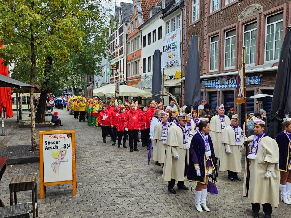 Karneval in Düsseldorf am 11.11.2023