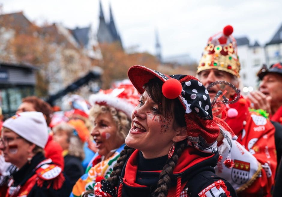 Karneval in Köln – Karnevalisten am 11.11.2023