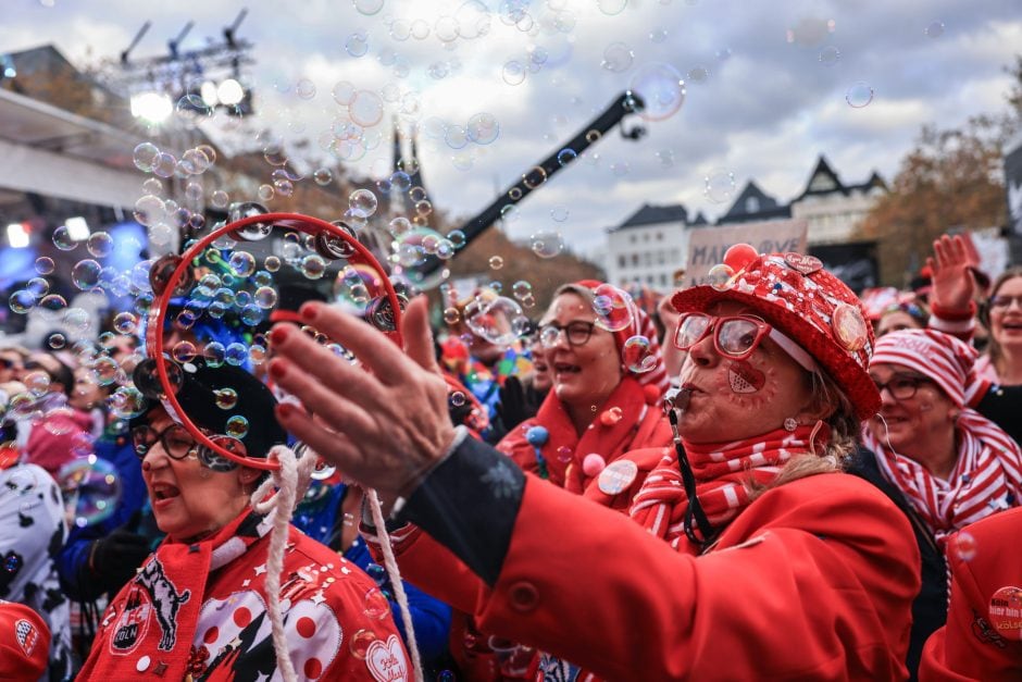 Karneval in Köln – Karnevalisten am 11.11.2023