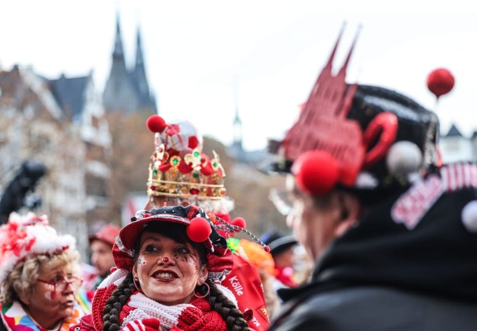 Karneval in Köln – Karnevalisten am 11.11.2023