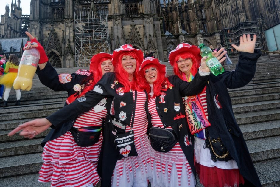 Karneval in Köln – Karnevalisten am 11.11.2023