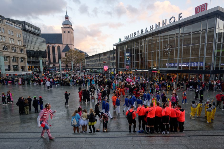 Karneval in Köln – Karnevalisten am 11.11.2023