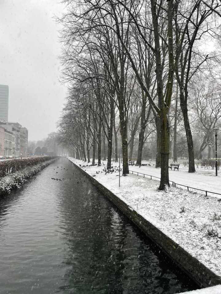 Wetter Düsseldorf Winter Schnee Januar 2024