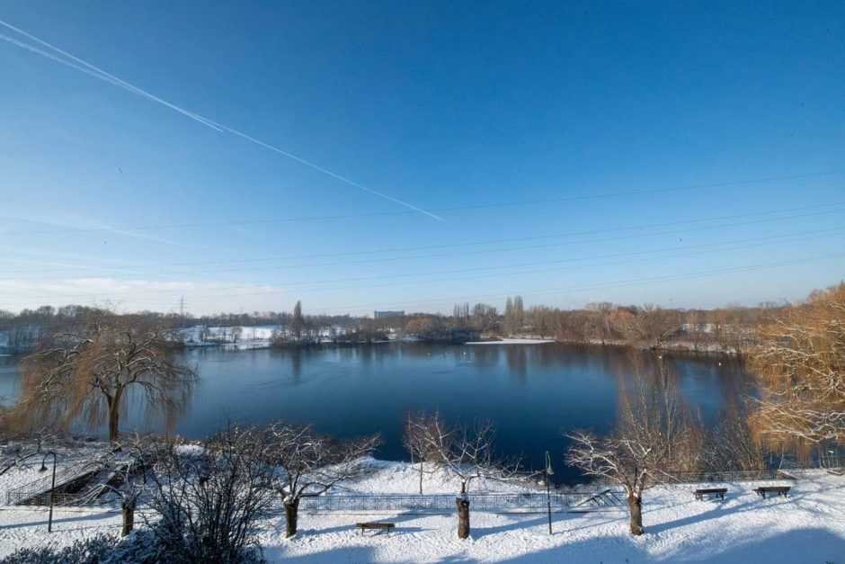 Wetter Düsseldorf Winter Schnee Januar 2024