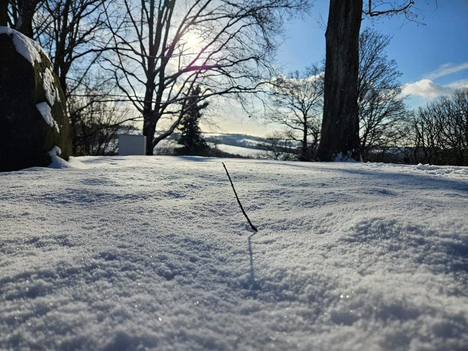 Wetter Düsseldorf Winter Schnee Januar 2024