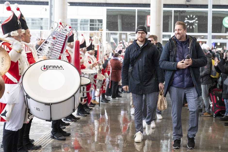 Rote Funken Handballer Köln Januar 2024