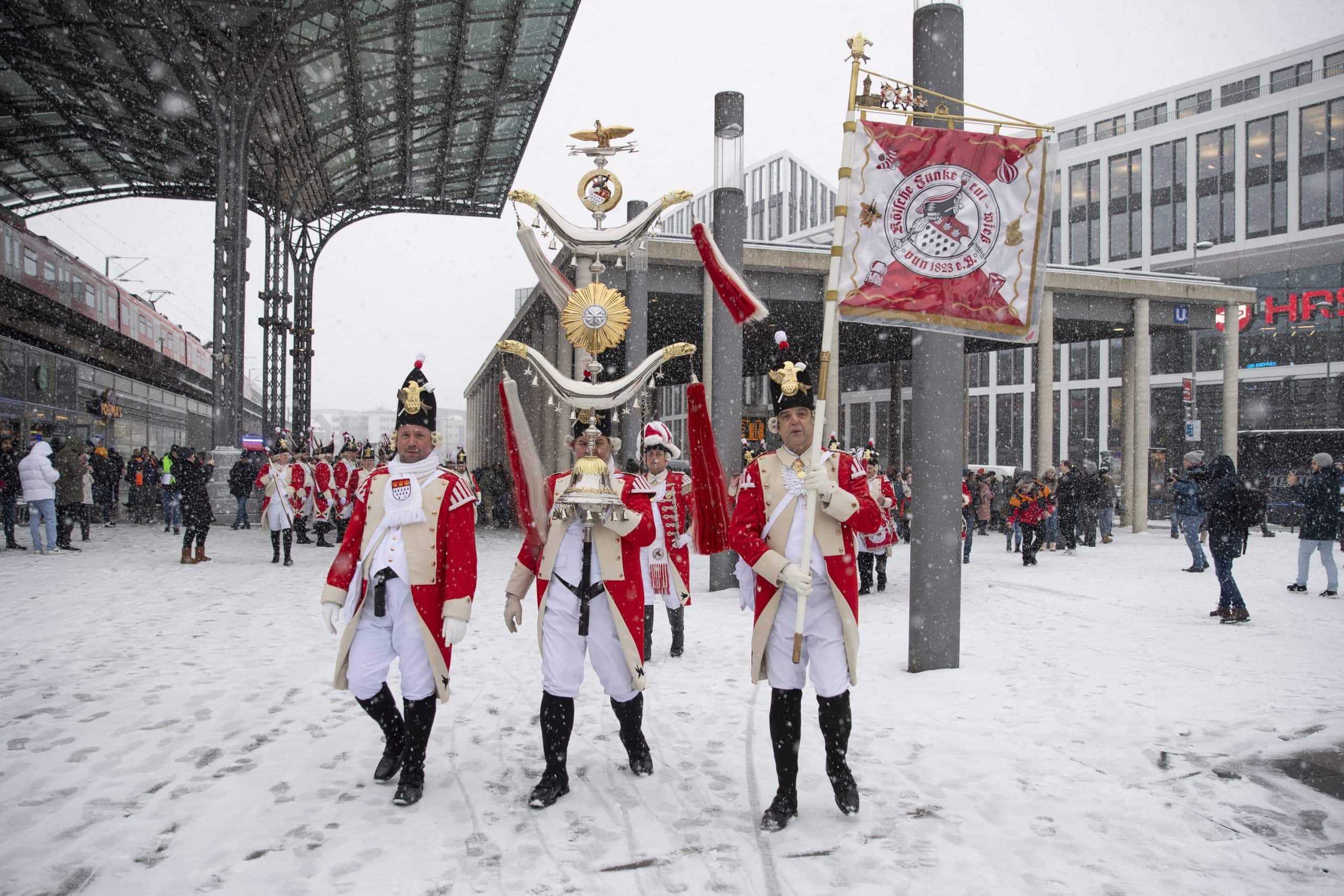 Rote Funken Handballer Köln Januar 2024