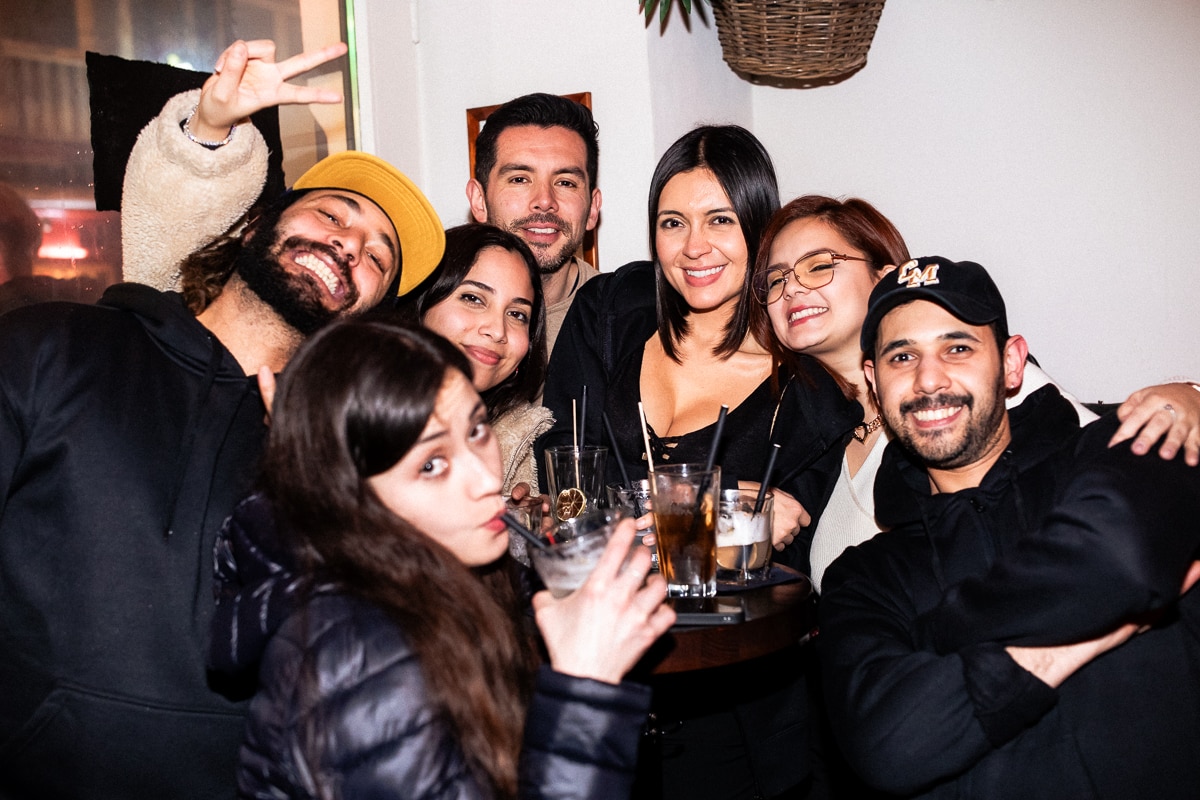 Full House in der Mezcaleria Rojo. 