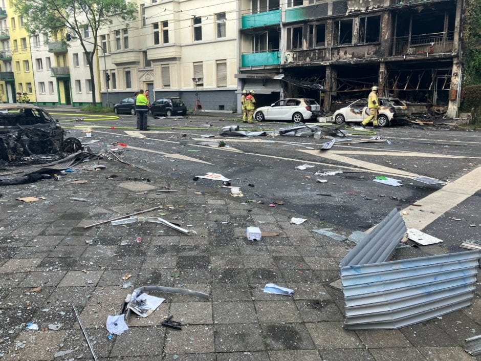 Tote und Verletzte bei Brand in Düsseldorf