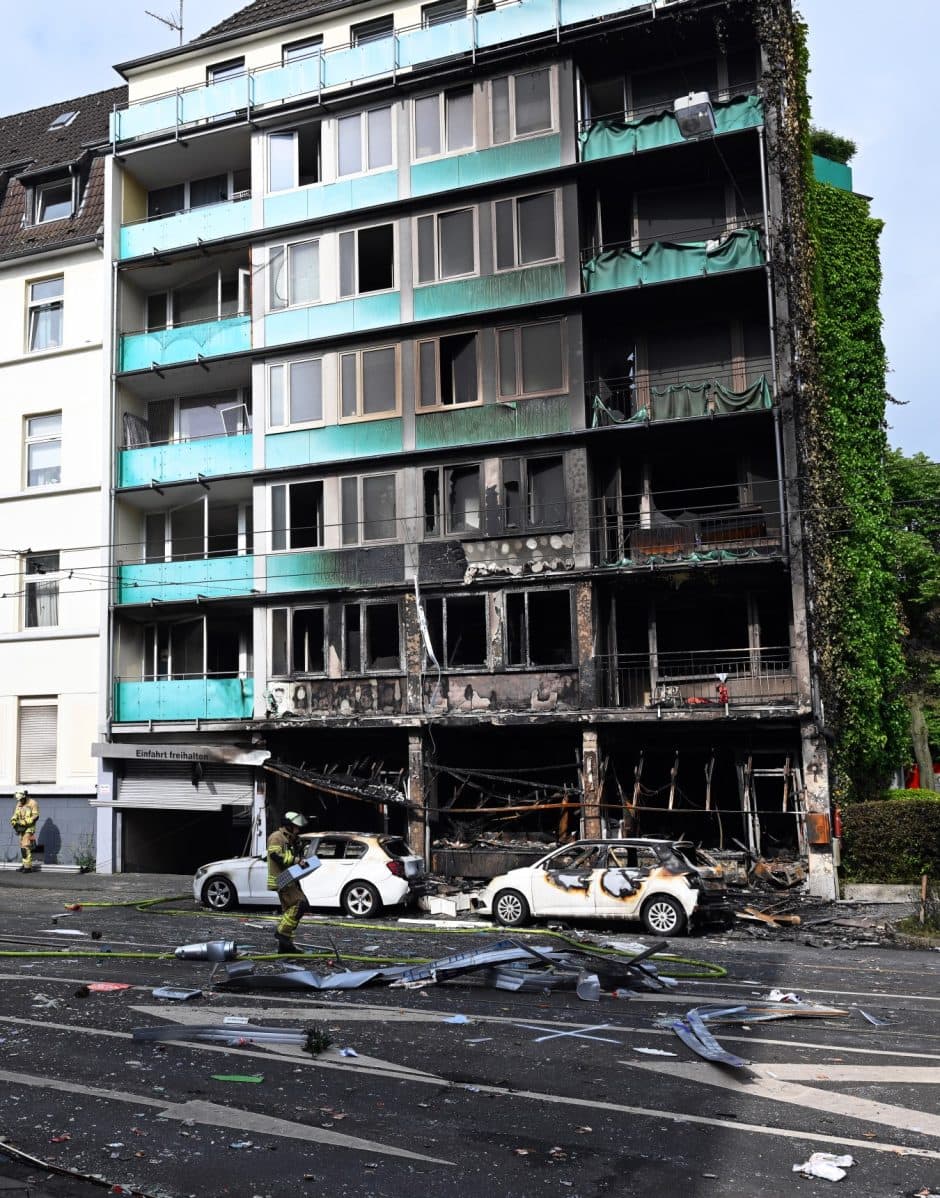 Tote und Verletzte bei Brand in Düsseldorf