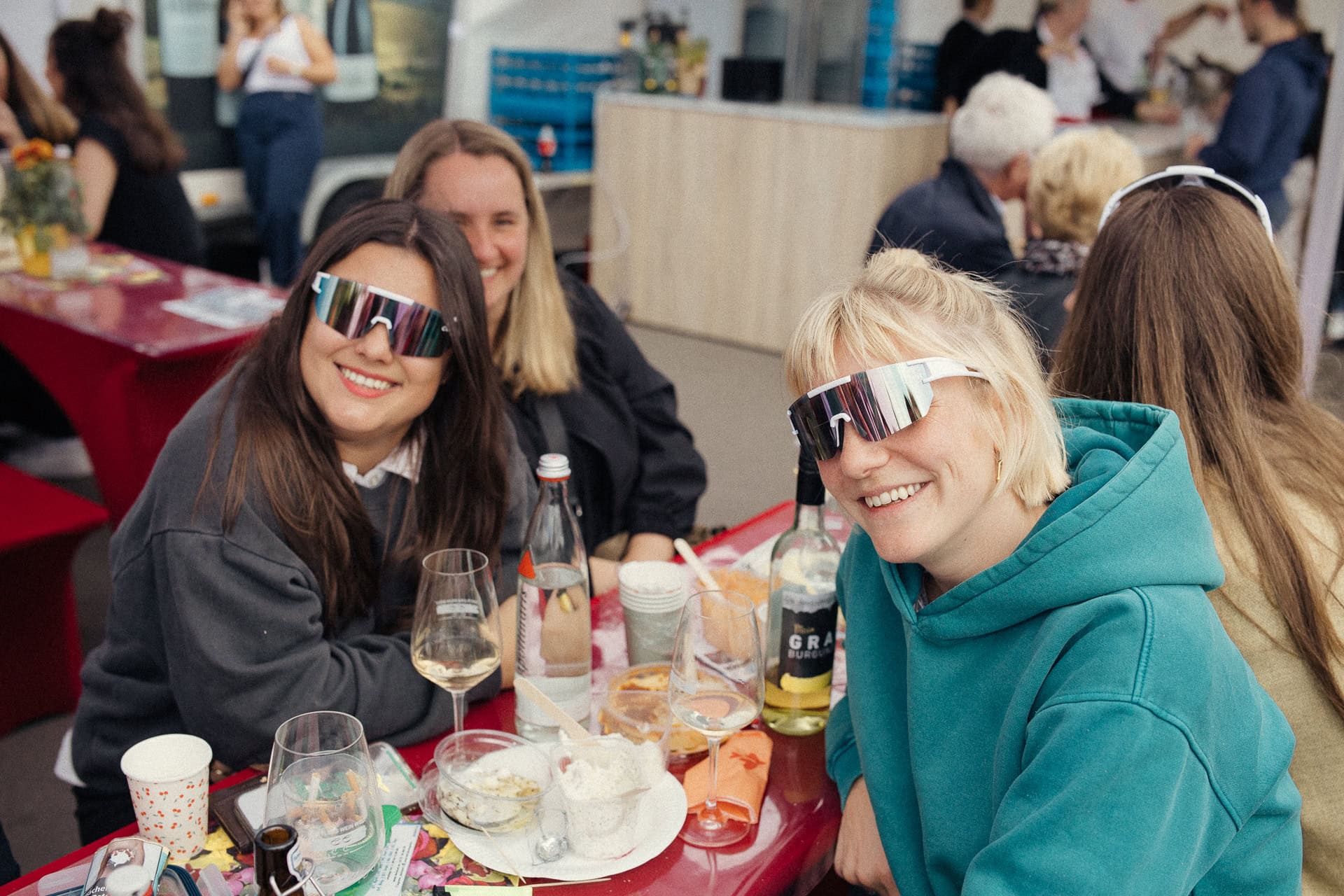 Bei diesen Ladies kamen Ski-Aggu-Vibes auf. 