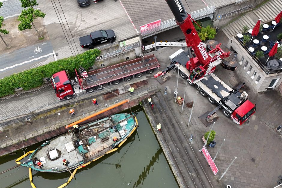 Alter Hafen Düsseldorf Aalschokker