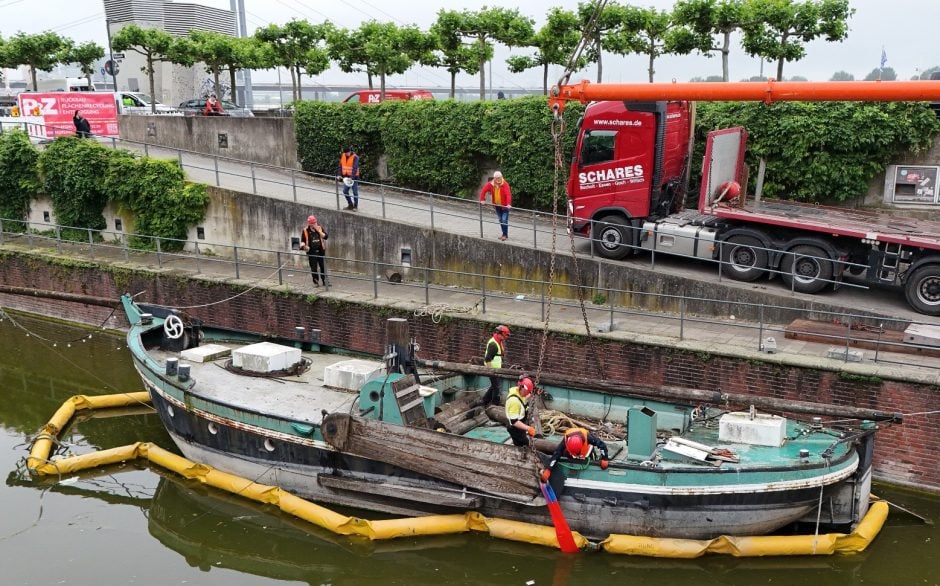 Alter Hafen Düsseldorf Aalschokker