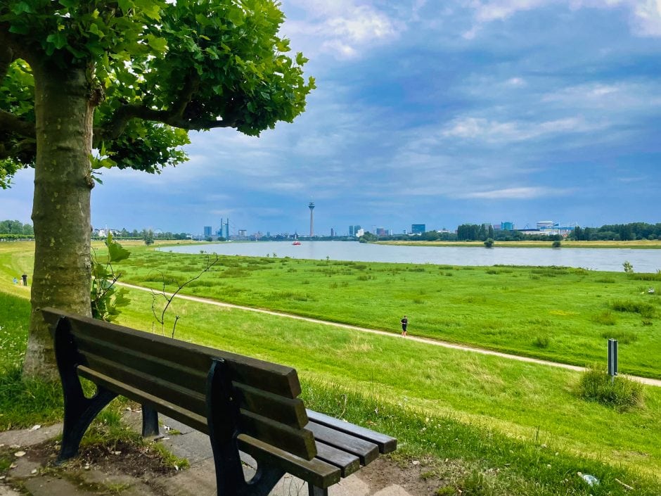 Düsseldorf Rhein Bild des Tages Sommer 2024