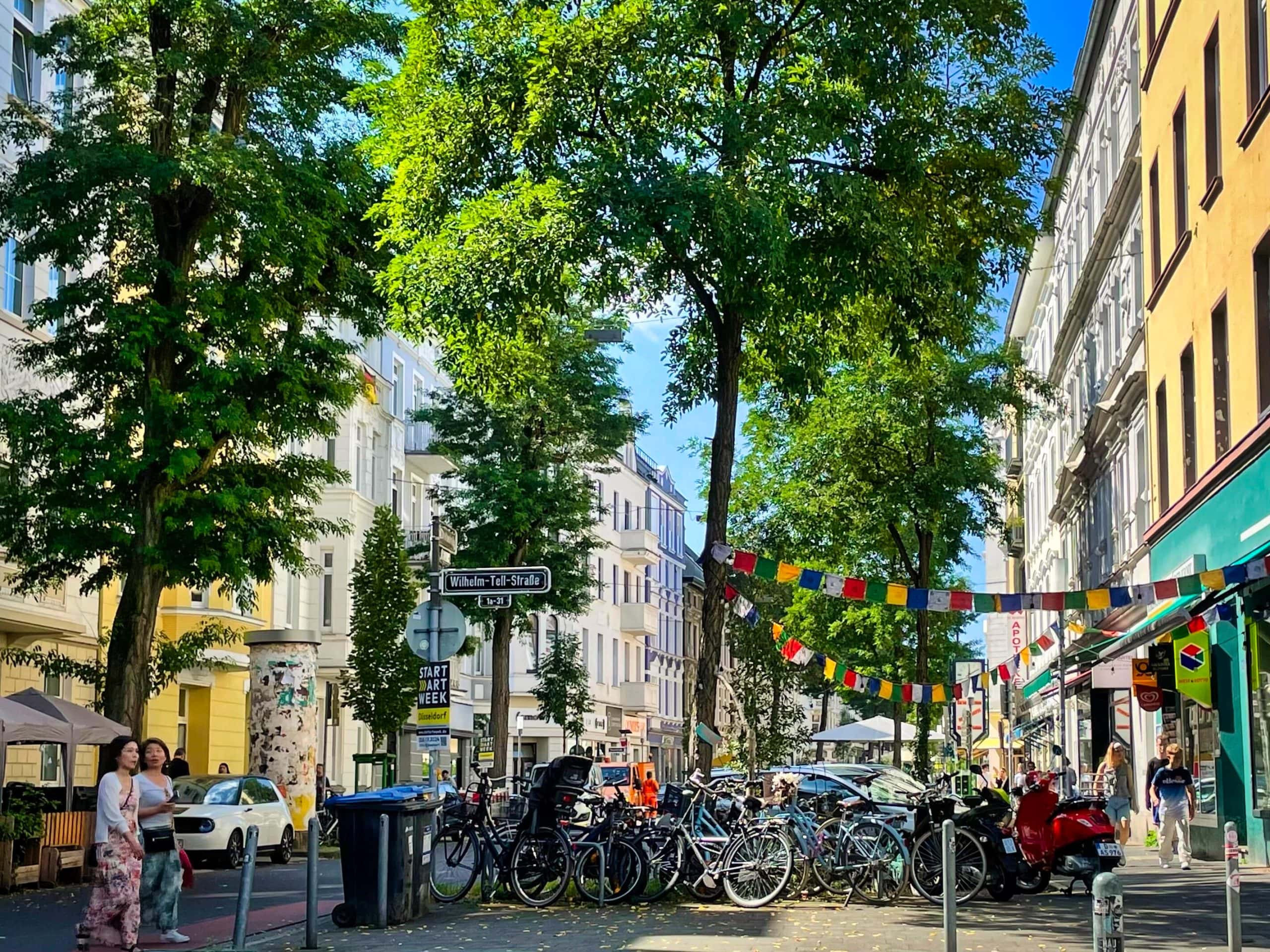 Lorettostraße Düsseldorf Lorettoviertel