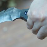 Karambit Messer Blaulicht